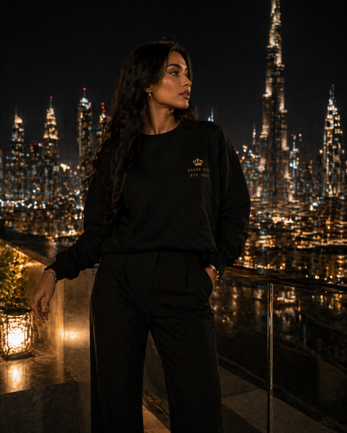 Sassy Co. Sweatshirt – Established Crown (Signature Edition)