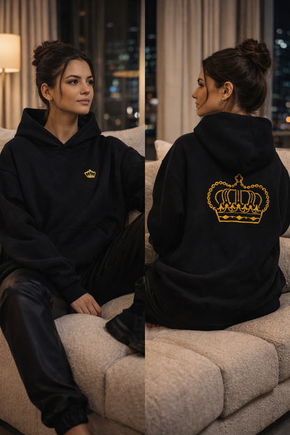 Sassy Co. Hoodie – Signature Crown Edition