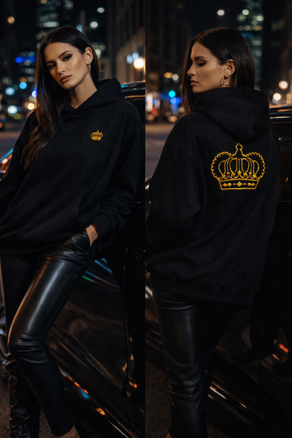 Sassy Co. Hoodie – Signature Crown Edition