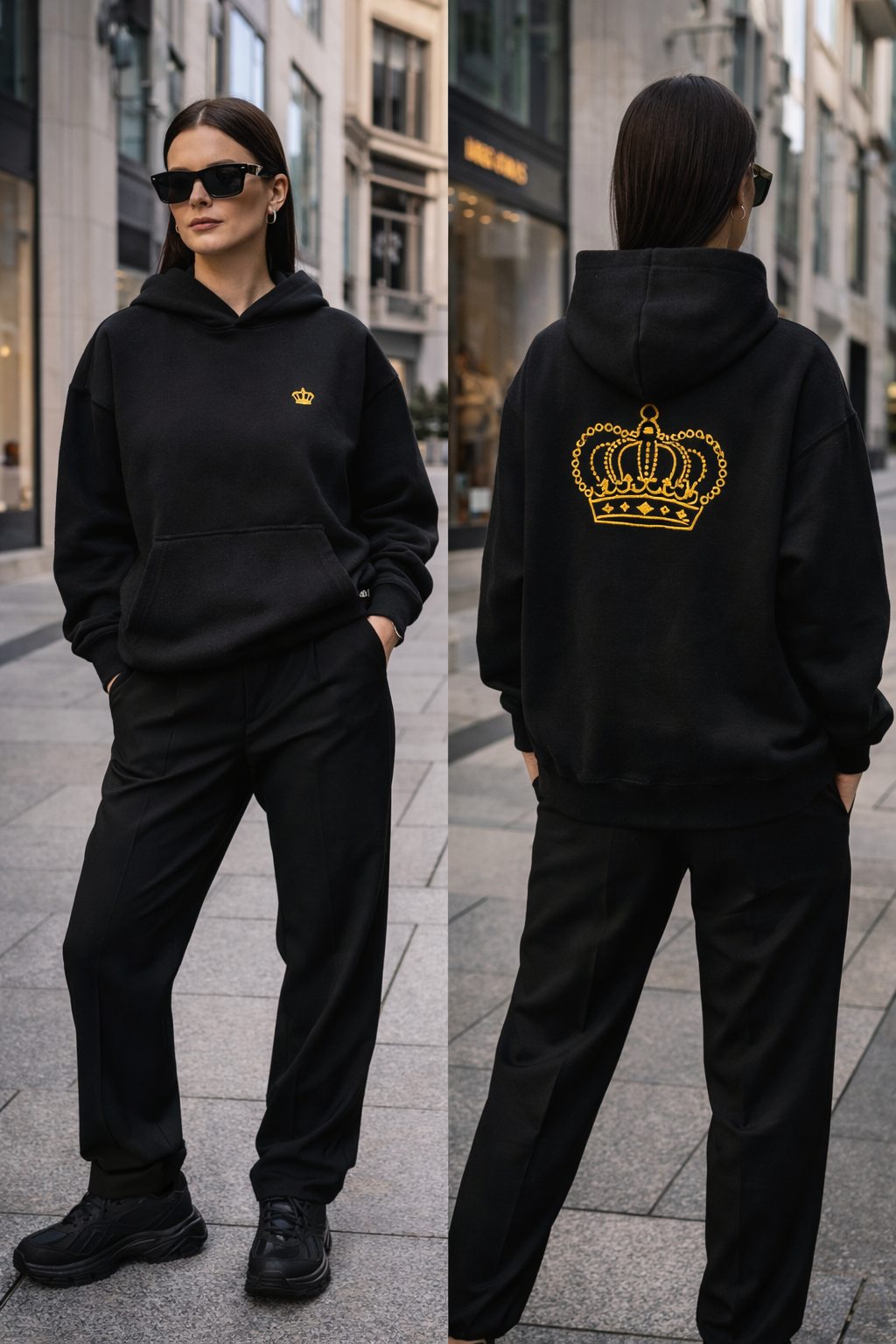 Sassy Co. Hoodie – Signature Crown Edition