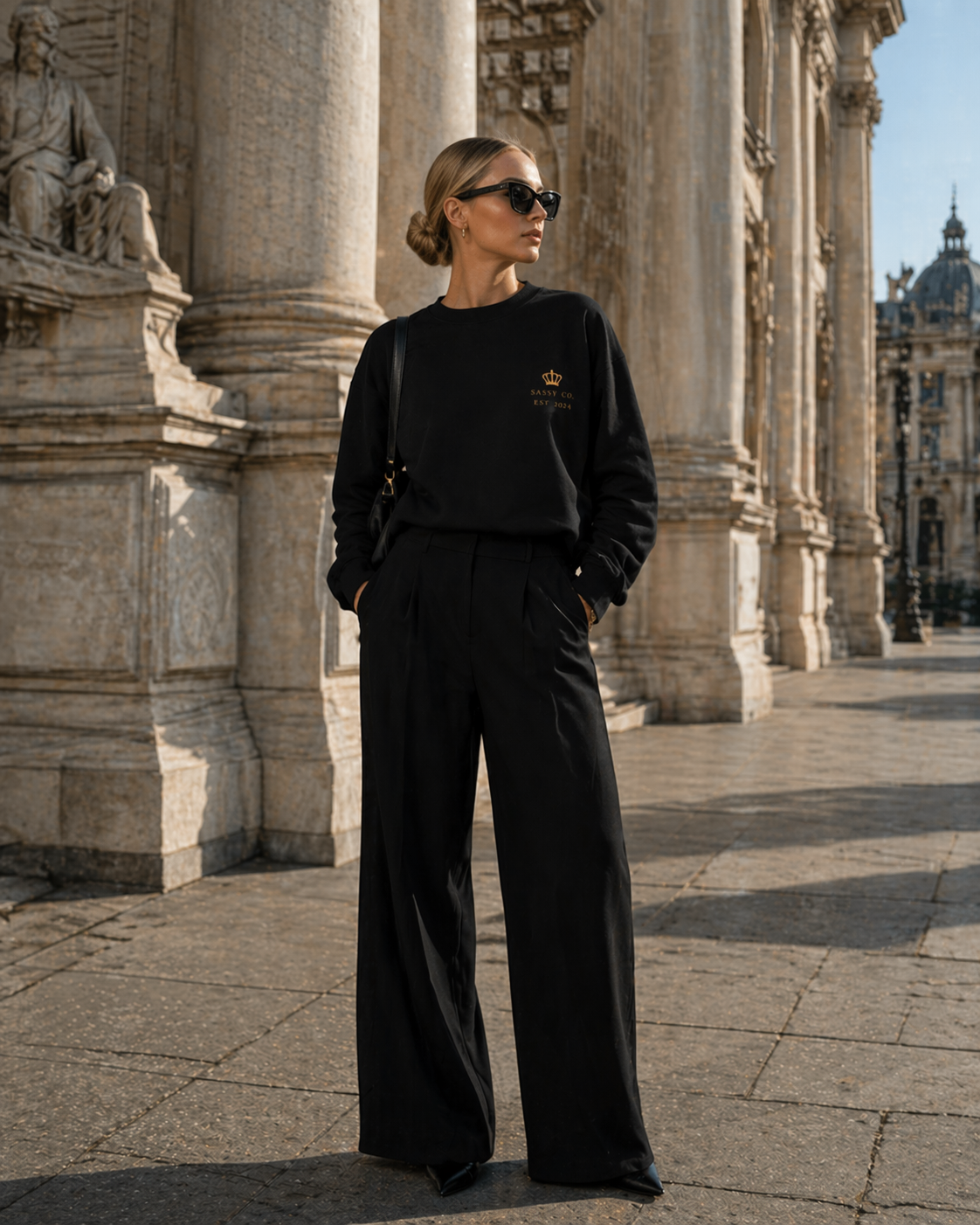 Sassy Co. Sweatshirt – Established Crown (Signature Edition)