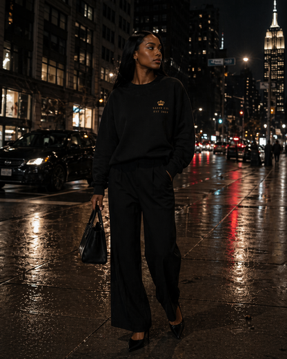 Sassy Co. Sweatshirt – Established Crown (Signature Edition)
