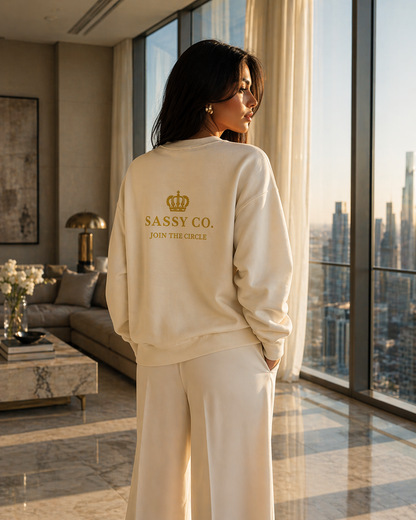 Sassy Co. Sweatshirt – Join The Circle (Signature Edition)