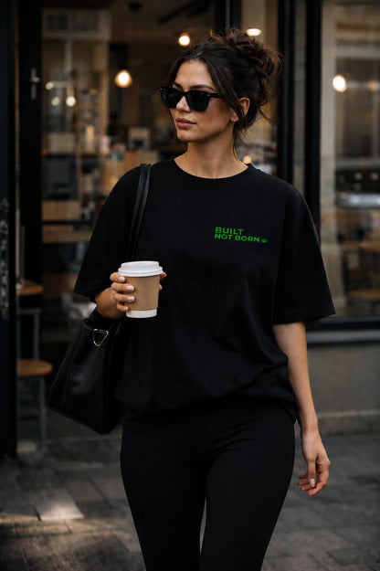 Built Not Born Tee – Neon Edition