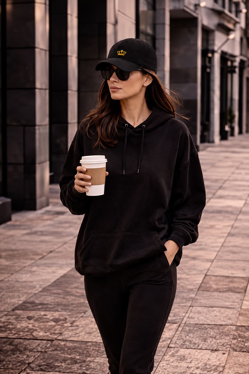 Sassy Co. Cap – Signature Crown (Black Cord Edition)