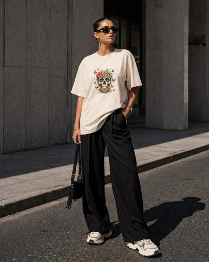 Skulls & Roses Heavy Tee – Heritage Edition