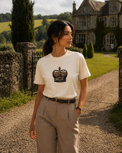 Sassy Co. T-Shirt – Royal Crown Statement Tee