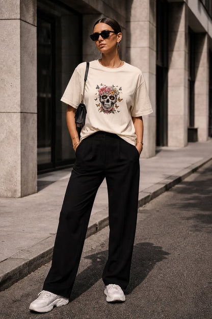Skulls & Roses Heavy Tee – Heritage Edition