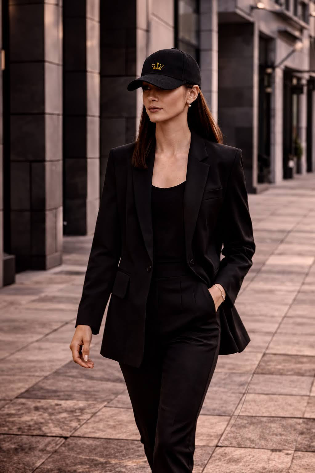 Sassy Co. Cap – Signature Crown (Black Cord Edition)