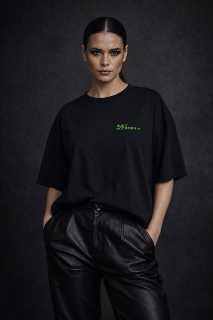 Built Not Born Tee – Neon Edition