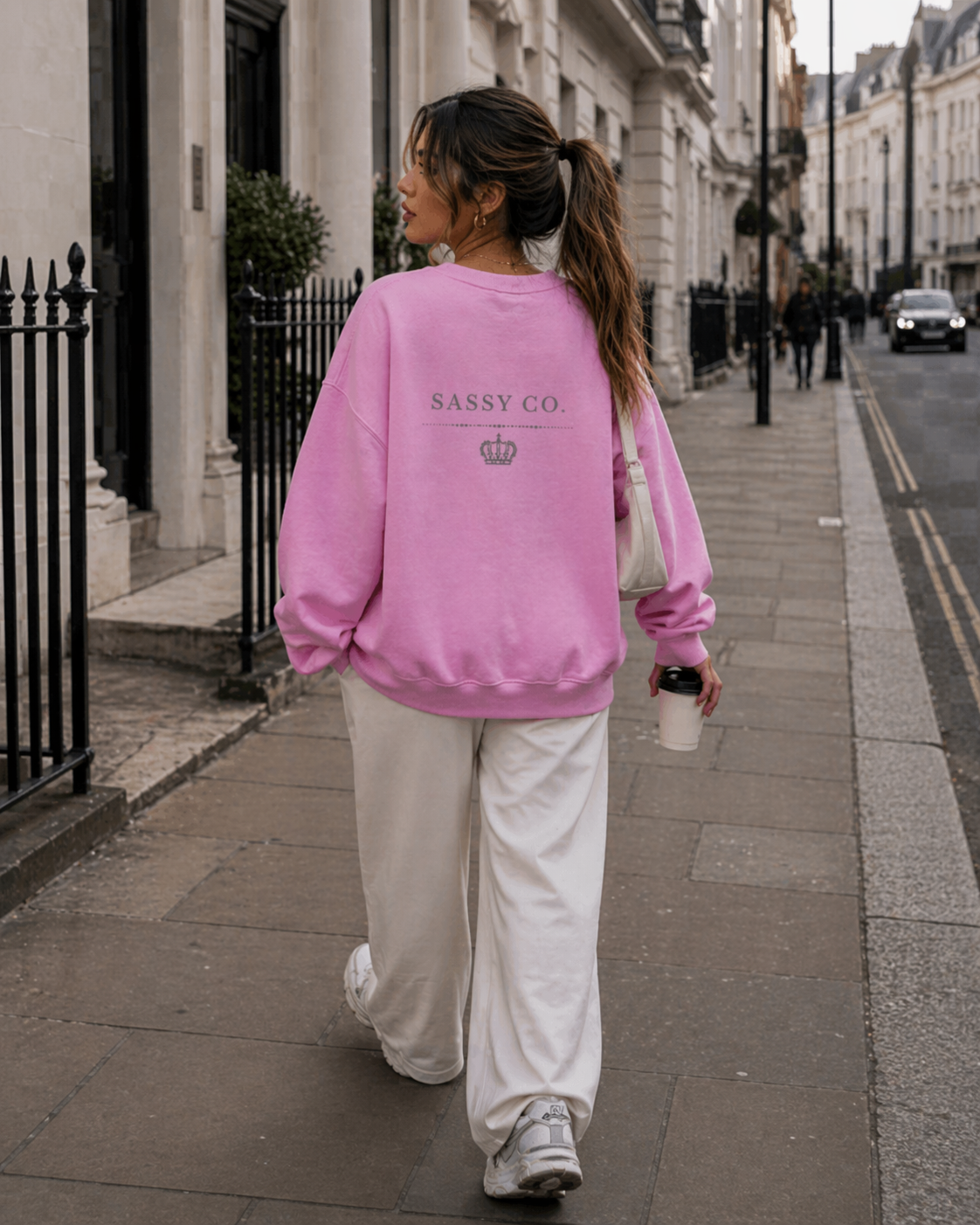 Sassy Co. Signature Sweatshirt – Crown Statement Edition