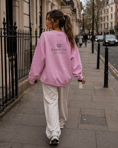 Sassy Co. Signature Sweatshirt – Join The Circle Edition