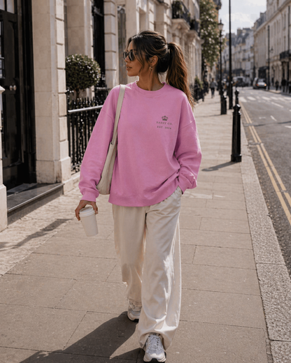 Sassy Co. Signature Sweatshirt – Soft Crown Edition